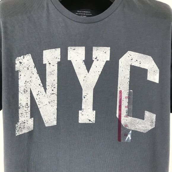 NWOT Grayson Threads NYC Graphic Tee Women's Plus XXL Gray Casual New York City - Picture 2 of 9